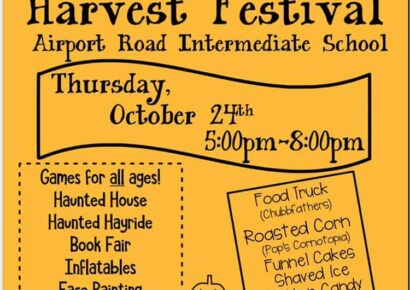 Halloween/Harvest Activities Scheduled; See Calendar of Upcoming Holiday Events in Our Area