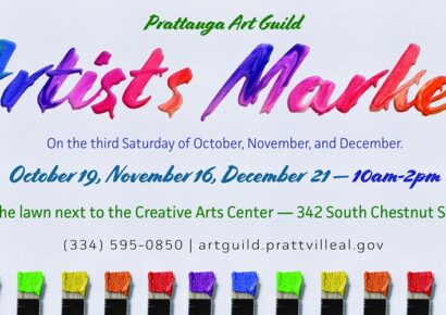 Prattauga Art Guild to Host Artists Market Saturday; One-Of-A-Kind Pieces Available