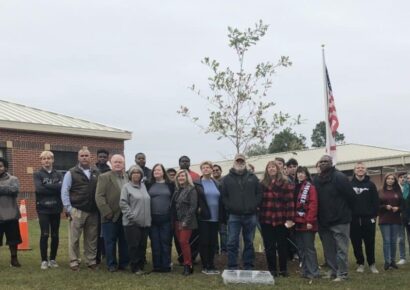 SEHS Class of 1970 Holds Dedication of Plaque, Oak Tree in Honor of Coach Conrad Henderson