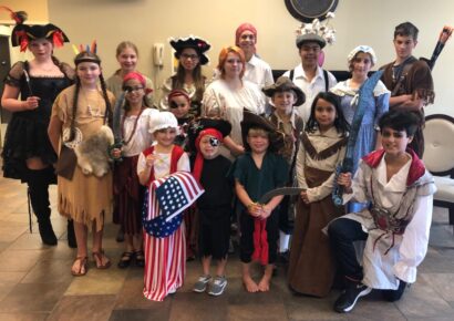 Academy Days Homeschoolers Celebrate Alabama’s Bicentennial with Feast, Costume Contest
