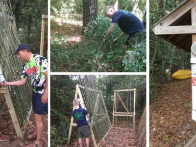 Local Life Scout Samuel LeMaster Exceeds Expectations with Eagle Project at Lanark in Millbrook