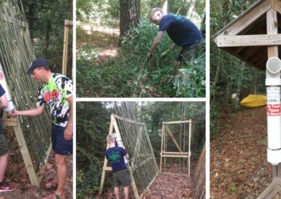 Local Life Scout Samuel LeMaster Exceeds Expectations with Eagle Project at Lanark in Millbrook