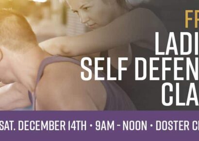 Ladies Self Defense Class to be Held Dec. 14 at Doster Center, Prattville; Space Extremely Limited, Sign Up Now!