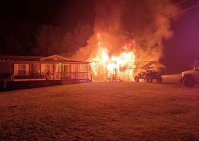 Family Grateful, Despite Destructive Fire Sunday in Deatsville (Elmore County); In Search of Rental