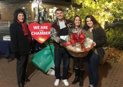 Cindy Dail, of Montgomery, Wins Huge Gift Basket Worth $250 at Prattville’s Main Street Christmas Event