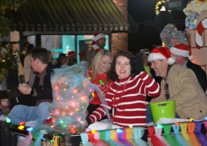 Crowd Lines Main Street in Prattville for Annual Nighttime Parade Friday