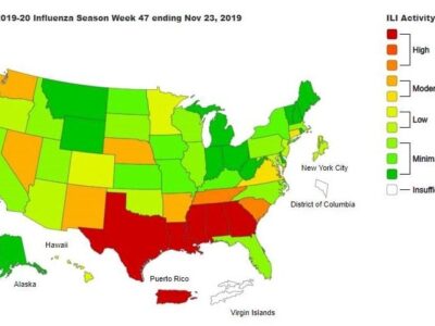 Flu Report from CDC Shows Increased Activity; Spread Christmas Cheer, Not Germs This Season