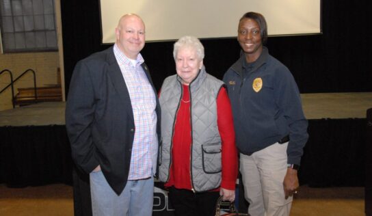 Skip Tallmage, Retired Lieutenant at Prattville Police Department, Honored at Doster Center
