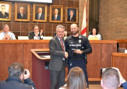 Three Prattville Police Officers Recognized at January 21 City Council