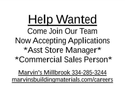 Marvin’s is Hiring!