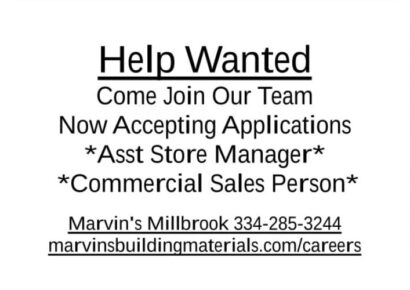 Marvin’s is  Hiring!