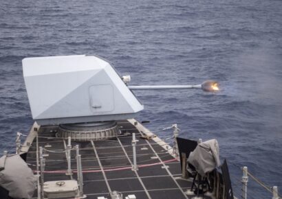 USS Montgomery Takes Part in Live-Fire Exercise in South China Sea