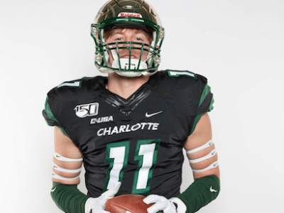Taylor Thompson Signs Division 1 Football Scholarship with UNC-Charlotte