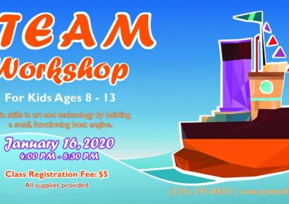 STEAM Workshop Coming Jan. 16 to Prattauga Art Guild for students ages 8-12; Fee $5