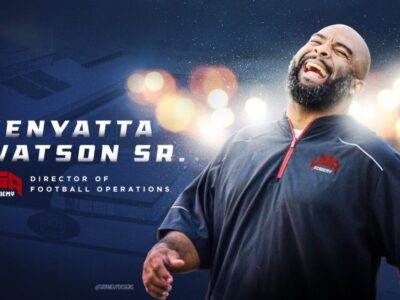 USA Academy Hires Kenyatta Watson as Director of Football Operations