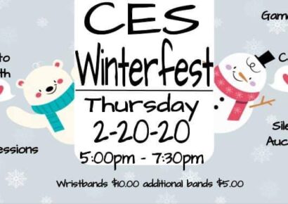 Coosada Elementary to Host ‘WinterFest’ Thursday from 5-7:30 p.m.; Wristbands $10 for Games