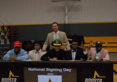 Autauga Academy Football Players Sign with Colleges on Signing Day