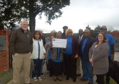 Alabama Historical Commission Presents Old Kingston Historical Cemetery Committee with $10,000 Grant for Cemetery Improvements