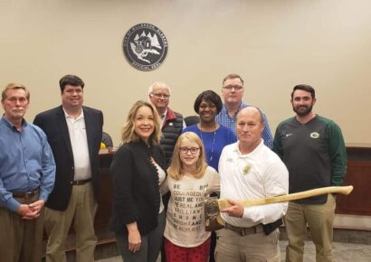 Millbrook Fire Department Receives Golden Axe from MDA for ‘Fill The Boot’ Campaign Funds