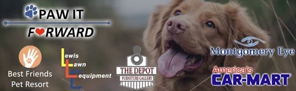 3rd Annual ‘Paw It Forward’ Begins Today; Drop Off Locations  Listed