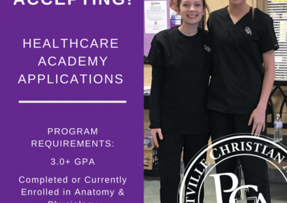 Prattville Christian Academy’s Healthcare Academy Accepting Applications for 20-21 School Year