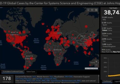 Johns Hopkins University Website Gives World Updates, Recoveries from COVID-19 on Website; Updated Regularly