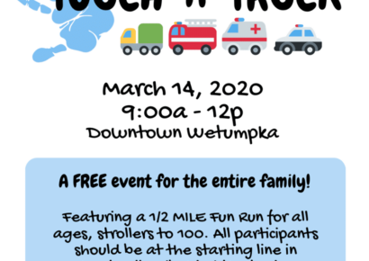 Touch a Truck Event coming to Wetumpka; Volunteers Needed!