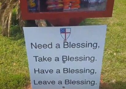 Food Donations Needed for St. Michael & All Angels’ Episcopal Church Blessing Box