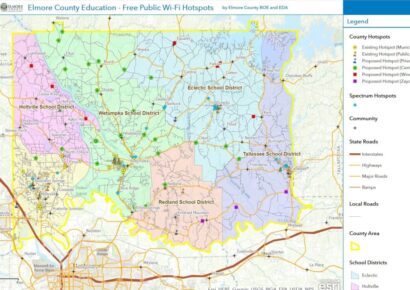 Broadband Hotspots Now Available Across Elmore County Thanks to Multiple Partnerships