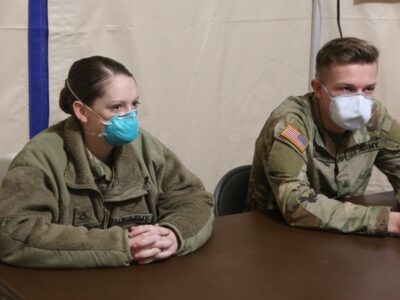 Dual Military Couple Serves Together During COVID-19