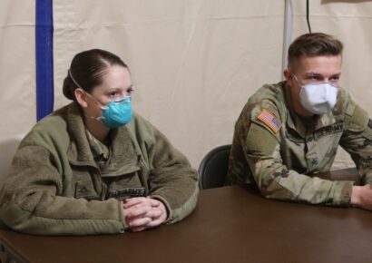 Dual Military Couple Serves Together During COVID-19