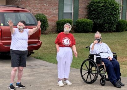 Smith Center Clients Get Special Parade