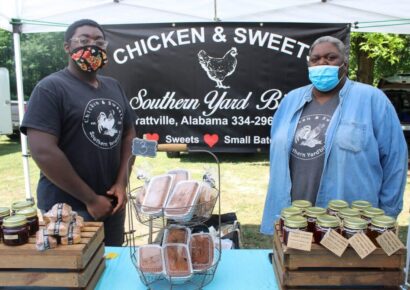 Business Brisk, Weather Perfect for Millbrook Farmers Market Opening