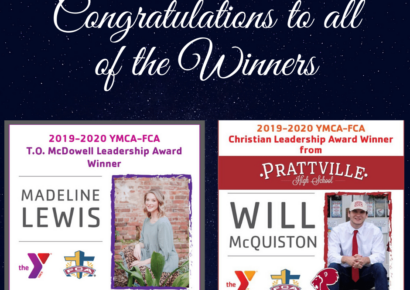 YMCA Names Prattville Senior Christian Leadership Award Winners