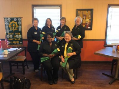 Pilot Club of Prattville inducts 2020-2021 Officers; Club Supports Programs for Special Needs Children, Adults