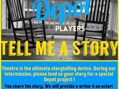 Wetumpka Depot Players Launch ‘Tell Me A Story’ Project, but Needs Residents to Help