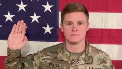 UA Army ROTC Graduate 2nd Lt. Jesse Benton to Represent All Programs Nationwide