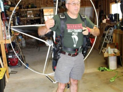 It’s Neither Bird nor Plane: It’s Prattville Paramotorist David DePinho, Retired Air Force Chaplain