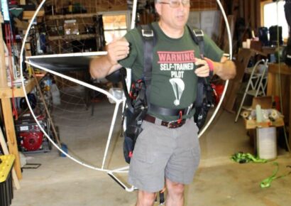 It’s Neither Bird nor Plane: It’s Prattville Paramotorist David DePinho, Retired Air Force Chaplain