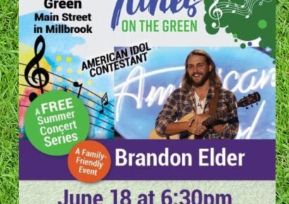 Brandon Elder to Perform at Millbrook’s Tunes on the Green Event at Village Green Thursday; Hard Start to Life, Elder Says he has been Blessed