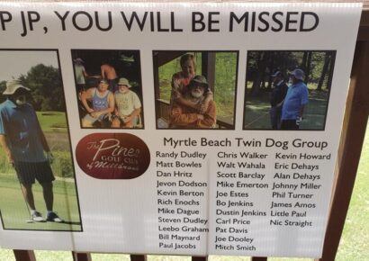 Family, Friends, Officials Gather to Remember ‘JP’ at The Millbrook Pines Golf Course; Permanent Marker in Place at #1 Hole