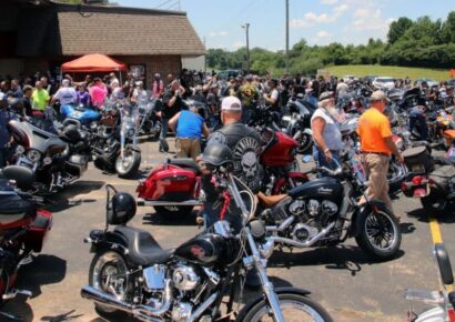 PHOTOS: Motorcycle Riders from Across the Country Take Part in Capital City Punishers LEMC ‘Blue Santa Poker Run’ Saturday
