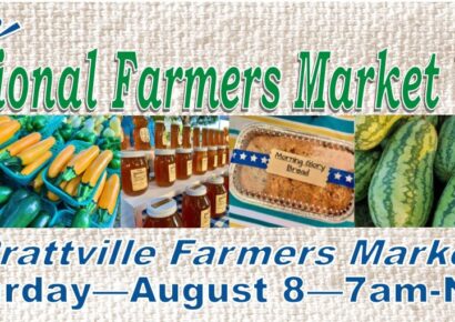 Prattville Celebrates National Farmers Market Week! Aug. 8 Come to Market for Special Giveaways, T-shirts, Totes, Recipes and Much More!