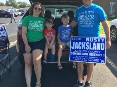 Rusty Jacksland Wins Run-Off Election for District 1, Autauga County Commission; Will Take Oath of Office in January