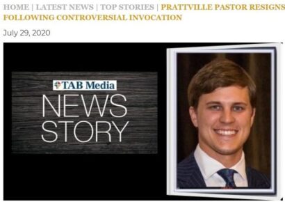 Prattville Pastor Will Dismukes Resigns from Pleasant Hill Baptist Church Following Controversial Invocation, Facebook Post