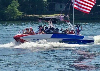 Lake Jordan Area Celebrates July 4th with Boat Parade This morning, Fireworks Tonight at 8:30 p.m.