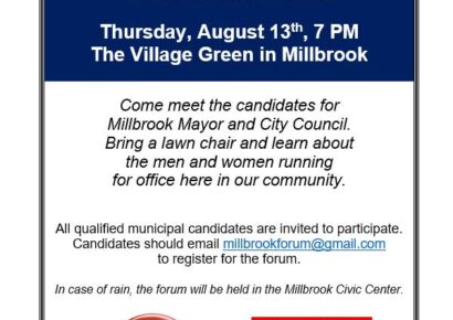 Millbrook Municipal Elections 2020: 11 Candidates Qualify for Mayor or Council Seats in Preparation for Aug. 25 Election