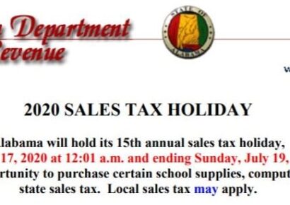 Reminder: Back-to-School Sales Tax Holiday is Happening This weekend!