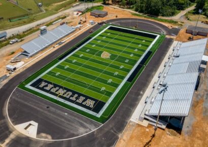 $6 Million Wetumpka Municipal Football Stadium Nearing Completion; Will Replace Hohenberg Field