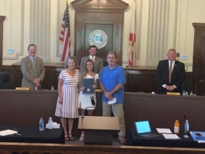 Cassidy Brown Receives Recognition from Commission for World Champion Title NBHA Youth World Championship Teen Division